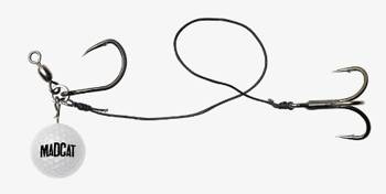 SYSTEM MADCAT GOLF BALL SNAP-ON VERTIBALL RIG PRZYPON / 180G DAM 65683