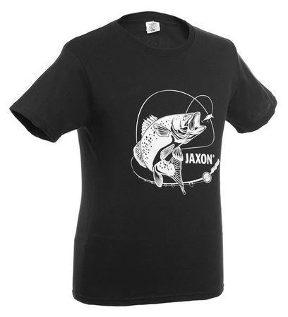 KOSZULKA JAXON CZARNA SANDACZ S JAXON UR-KB004S