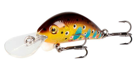 WOBLER - FISHUNTER CAVALIER - 4cm/BROWN TROUT - PŁYWAJĄCY - op.1szt. MIKADO PWF-CA-4F-BT