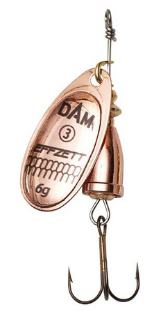 BŁYSTKA OBROTOWA SPINNER EFFZETT EXECUTOR ROZMIAR 3 - 6g COPPER DAM 5127506