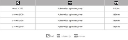 POKROWIEC NA WĘDKĘ 135CM JAXON UJ-XAG135