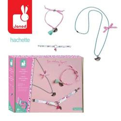 Zestaw do tworzenia biżuterii Wstążeczki 6+, Janod  