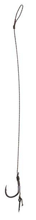 HACZYK DO METODY 10 cm Z IGŁĄ - haczyk z zadziorem: 12 / plecionka: 0.12 mm - op.8szt MIKADO HMFB212I-12