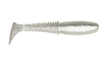 Ripper Invader PRO 2.5"/6cm 5szt./bag PEARL/CLEAR silver glitter DRAGON CHE-IV25D-01-910