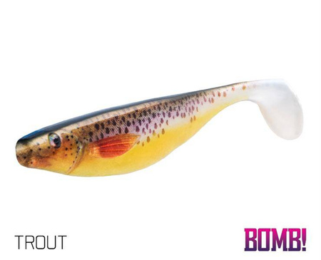 Sztuczna przynęta/guma BOMB! HYPNO / 2szt 13cm/3D CHUB Delphin (690021305)