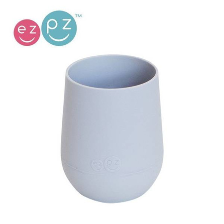 EZPZ Silikonowy kubeczek Mini Cup 120 ml pastelowa szarość