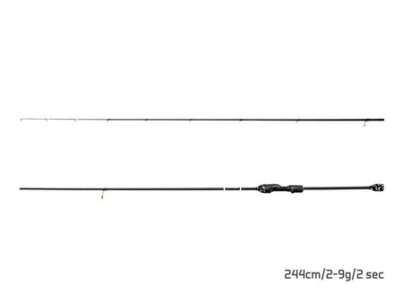WĘDKA SPINNING BLACK CODE C.I.T. 244cm/2-9g Delphin (101001491)