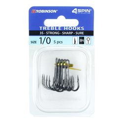 Kotwica 4SPIN Titanium 3S rozm. 4/0 (5 szt) Robinson 03-P-3S-4/0