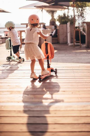 SCOOTANDRIDE Kask XXS-S dla dzieci 1-5 lat Rose