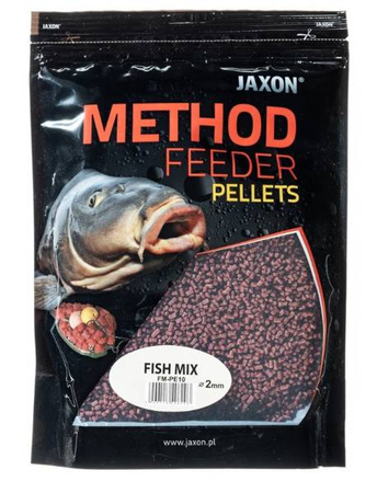 PELLETS JAXON METHOD FEEDER 2MM FISH MIX 500G JAXON FM-PE10