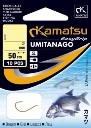 HACZYKI GOTOWE PRZYPONY UMITANAGO LESZCZ 5213 HAK 8 PRZYPON 0,14 KAMATSU 521310108