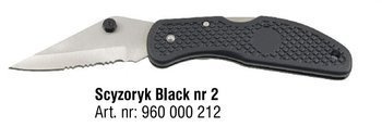 SCYZORYK NR.2 BLACK KONGER 960000212