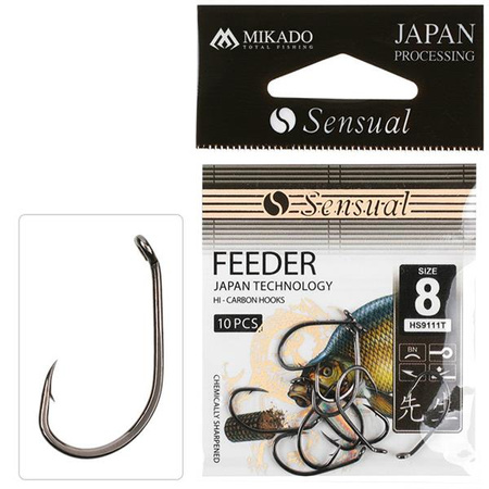 HACZYK SENSUAL - FEEDER Nr 6 BN - torebka 10szt. MIKADO HS9111T-6B