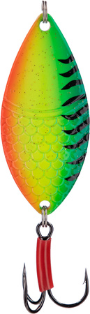 BŁYSTKA WAHADŁOWA - ALGA nr 3/27g/6.1cm - FIRETIGER - op.1szt. MIKADO PMB-WAL-27-FT