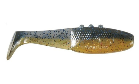 V-LURES Reno Killer PRO - HELL'S OIL 5"/12.5cm 2szt./bag CARROT/CLEAR SMKD black/red/gold/blue glitter DRAGON CHE-RN50D-60-869