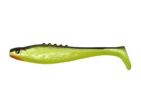 Ripper  LUNATIC 4"/10cm 3szt./bag YELLOW FLUO/BLACK  red    DRAGON CHE-LN40S-40-140