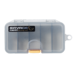 LUREBOX 1A SMOKE 13.8X7.7X3.1CM 14PCS CASSETTE Savage Gear (74206)