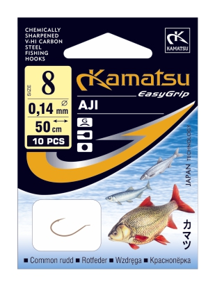 KAMATSU 50 AJI KRASNOPIÓRA 5229 12GŁ PRZYPON KAMATSU 522910112