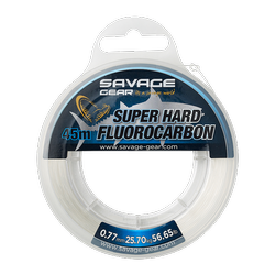 SUPER HARD FLUOROCARBON 45M 0.77MM 25.70KG 56.65LB CLEAR Savage Gear (74494)