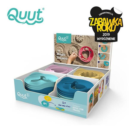 QUUT Foremki wielofunkcyjne Magic Shapers, opakowanie zbiorcze 24 sztuki, mix rodzajów i kolorów