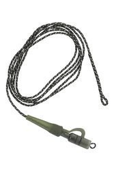 ZESTAW KARPIOWY LEADCORE 80CM Z BEZPIECZNYM KLIPSEM 1 - op.2szt MIKADO AMC-ZK-003