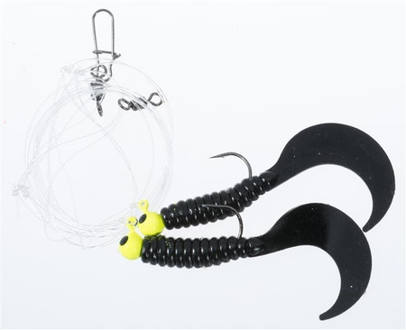 ZESTAW JAXON TWISTER IX HACZYK Z OBCIĄZENIEM 5X1SZT JAXON AJ-MA16IX