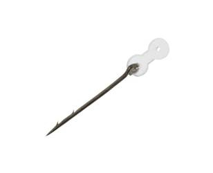 PINY, IGŁY, BAGNET DO PRZYNĘT STINGER + z silikonowym łącznikiem / czarny / 12szt. 10mm Delphin (101000375)