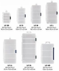 Pudełko na przynęty MEIHO-VERSUS Lure Case   przeźroczyste    DRAGON JME-LURE CASE S