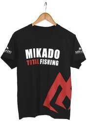 T-SHIRT Z NADRUKIEM (CZARNY) - rozm. L MIKADO UMH-05-BK-L