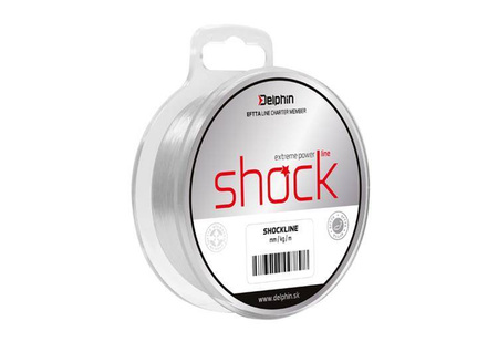 Delphin SHOCK Line transp. 0,60mm 20,5kg 80m Delphin (500706060)