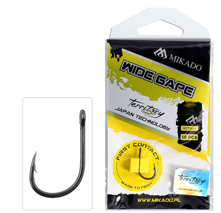 HACZYK KARPIOWY TERRITORY POKRYTY TEFLONEM - GRABBER Nr 1 - op.10szt. MIKADO HCT2005-1