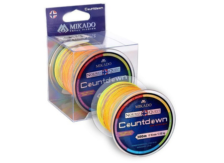PLECIONKA NORWAY QUEST COUNTDOWN 045 MULTICOLOR 300M MIKADO Z46M-045-300