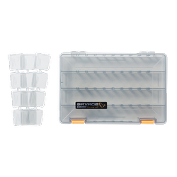 LUREBOX 5B SMOKE 27.5X18X4.5CM 10PCS CASSETTE Savage Gear (74215)