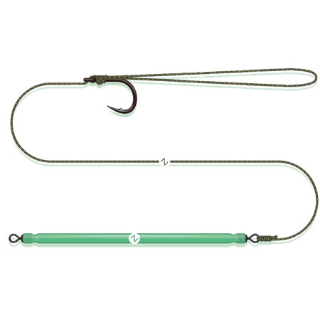 PRZYPON SUMOWY DO PELLETU  65CM 0.95MM ROZMIAR 2/0 SUSPENDING MADCAT (70960)