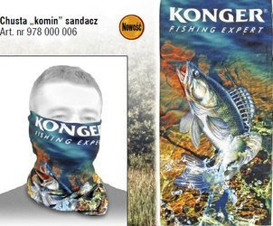 CHUSTA "KOMIN" OCHRONA PRZED KORONAWIRUSEM SANDACZ KONGER 978000006