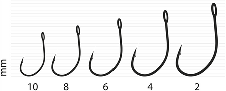 HAKI, HACZYKI DO CZEBURASZKI ROZMIAR 4 MICRO JIG K-150 OP.10 SZT KAMATSU 518500304