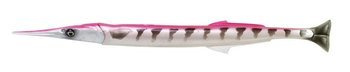 Savage Gear 3D Line Thru Needlefish Pulsetail 2+1 30cm 66g Pink Barra (69715)