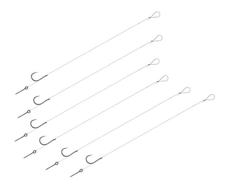 Przypon Delphin FLR Sting / 6szt 8cm / 0,22mm / B-LESS #10 / Sting 5mm Delphin (101004239)