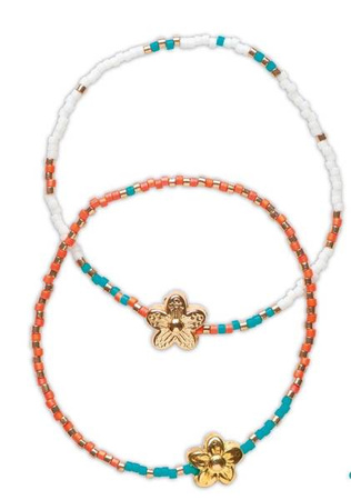 Zestaw do tworzenia biżuterii Bransoletki przyjaźni 8+, Janod