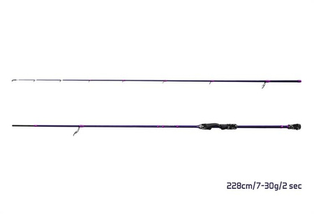 WĘDKA SPINNING TOXIC 2G / 2 składy 228cm/7-30g/2 składy Delphin (101001319)