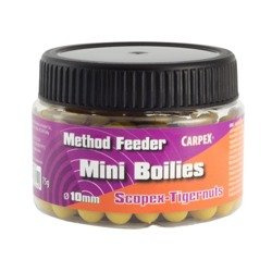 Carpex Method Feeder Mini Boilies - Scopex Tigernuts, śr. 10mm, 75g Carpex 64-MM-SCT