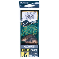(R) PRZYPON OWNER METHOD FEEDER FD-11 HACZYK 6+PRZYPON 0,22 MM 1X6SZT HO-FD1106