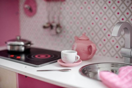 Kuchnia drewniana XL z dźwiękiem i 15 akcesoriami Macaron, Janod