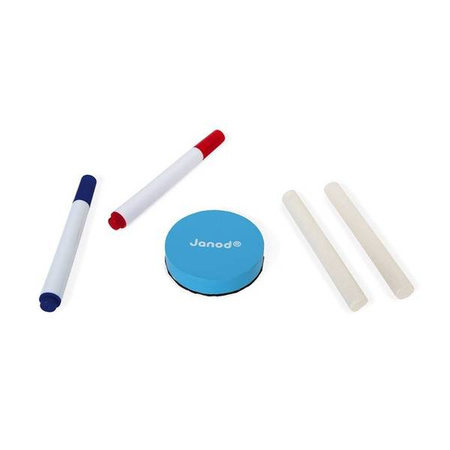 Tablica z magnesami w walizce 4 w 1, Janod