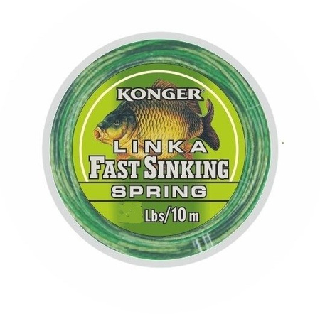 LINKA FAST SINKING SPRING 35lbs/10m KONGER 286006035
