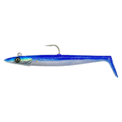 SANDEEL V2 14CM 33G SINKING BLUE PEARL SILVER 2+1 Savage Gear (72497)