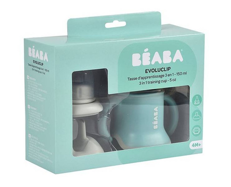 Beaba Kubeczek ewolucyjny treningowy 3 w 1 airy green