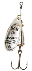 BŁYSTKA OBROTOWA SPINNER EFFZETT EXECUTOR ROZMIAR 1 - 3g SILVER DAM 5127103