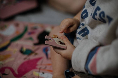 Mudpuppy Puzzle dwustronne Robaki i ptaki 100 elementów 6+