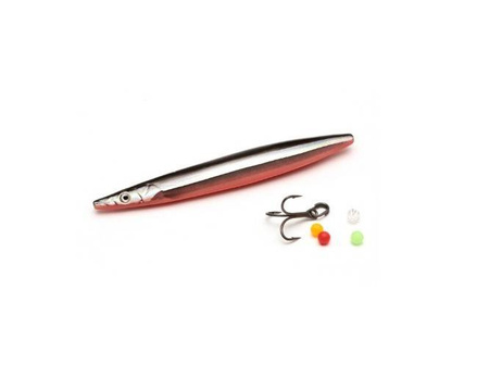 PRZYNĘTA LINE THRU SANDEEL SAVAGE GEAR 12,5cm 19g Black & Red UV (58337)